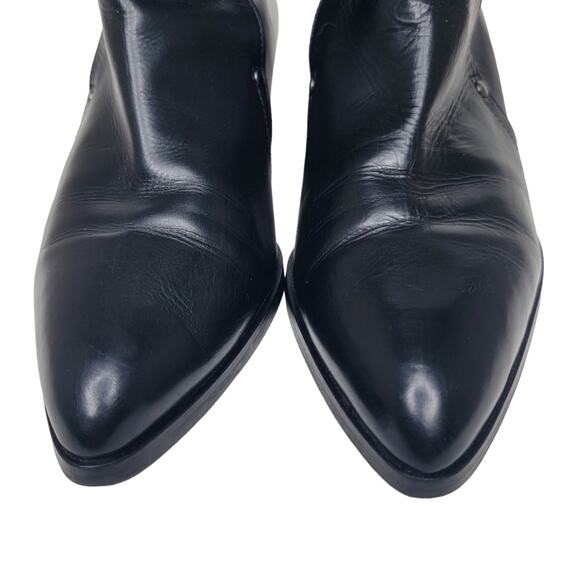 Spice London C. Doux Leather Ankle Boots Tri Color Slip On Made in Spain - Picture 12 of 12